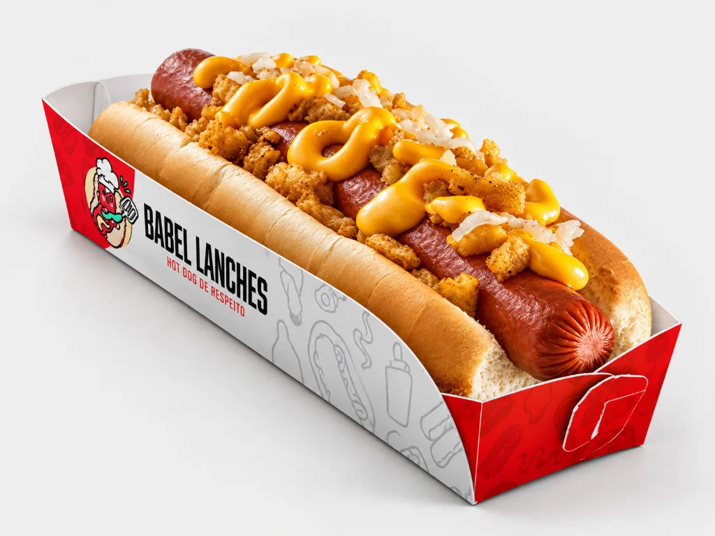 Embalagem para Hot Dog